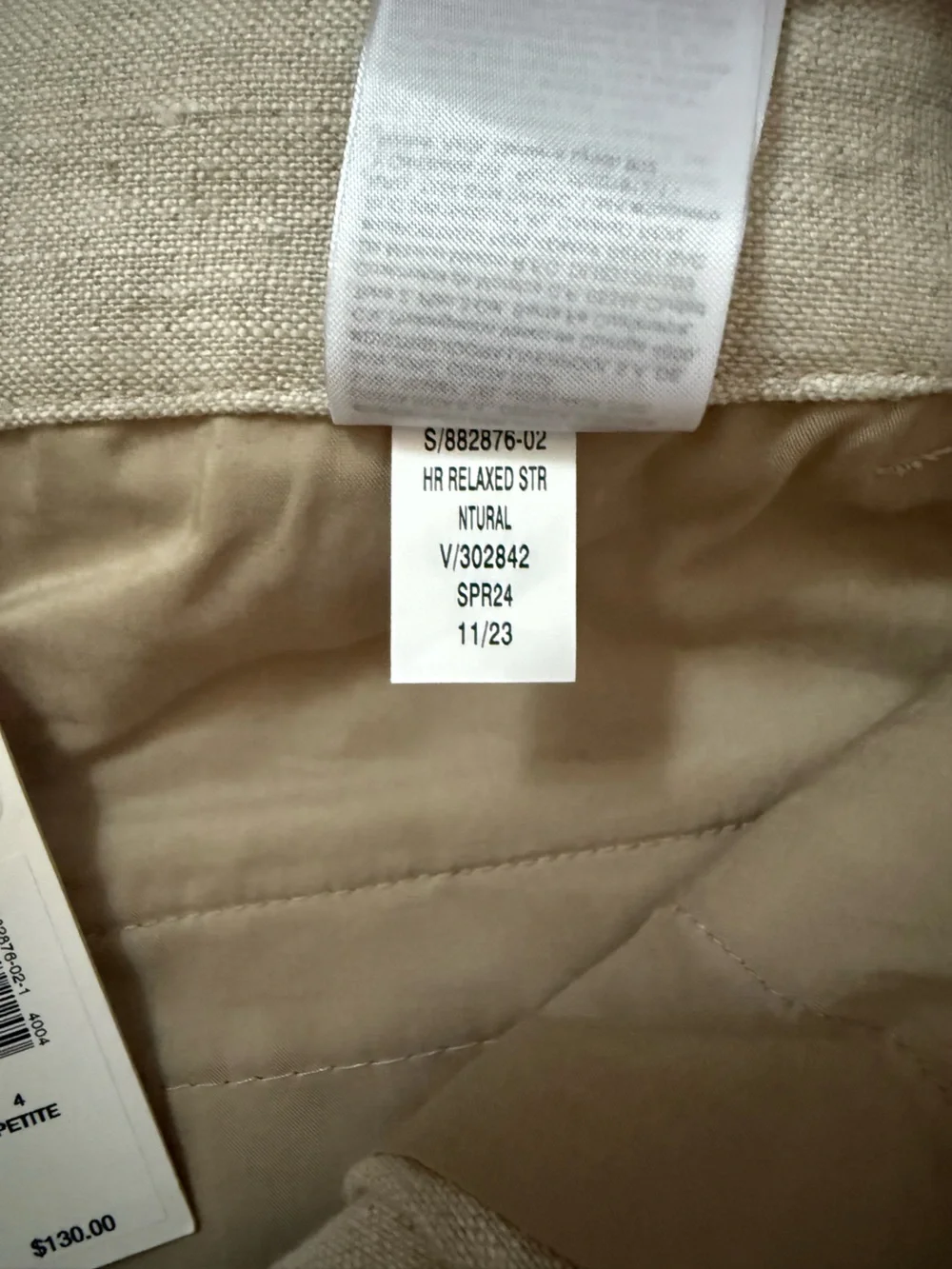 Banana Republic Linen Pant